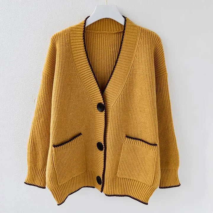 Chaqueta de punto oversize elegante